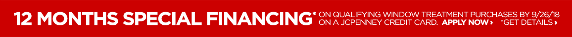 12 Months Special Financing