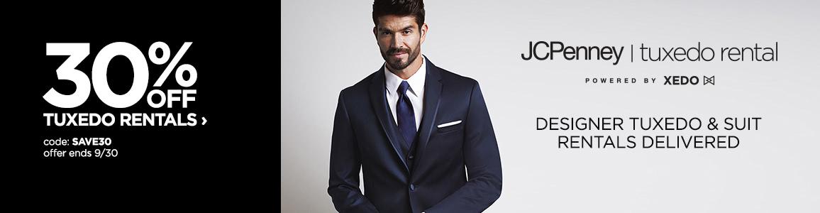 30% Off Tuxedo Rentals