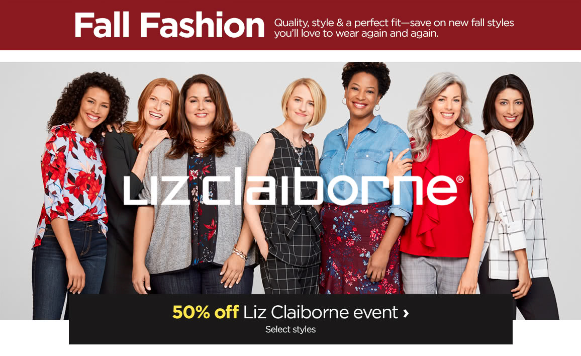 50% Off Liz Claiborne Event