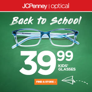 JCPenney Optical | Back to School 39.99 Kids Glasses