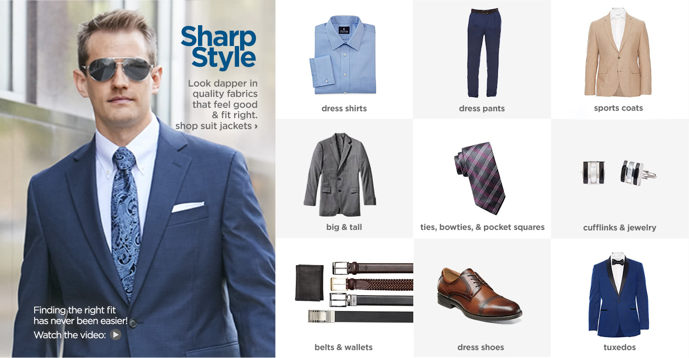 dress clothes for men