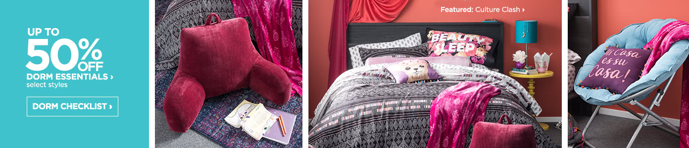 Up to 50% off Dorm Essentials