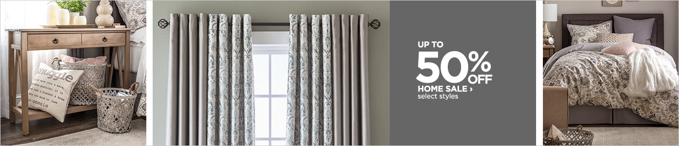 Up to 50% off Home Sale