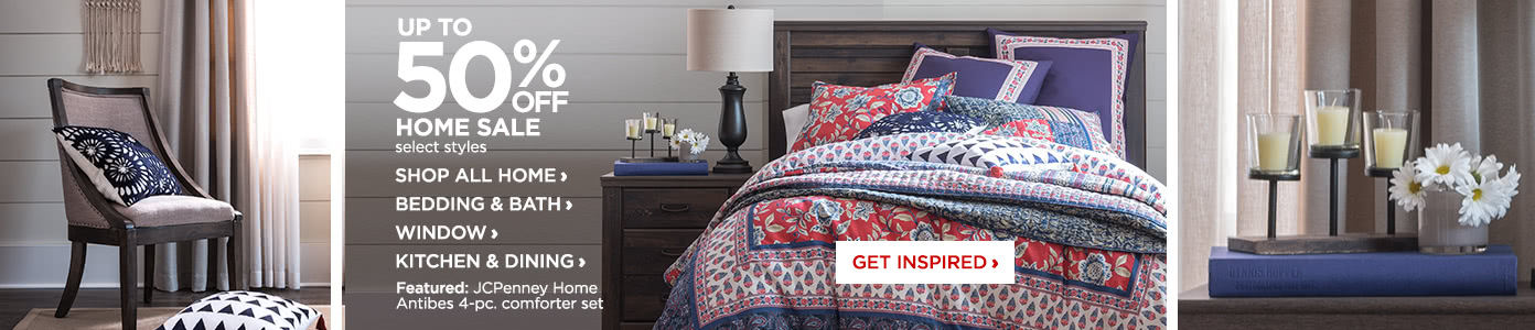 Up to 50% off Home Sale