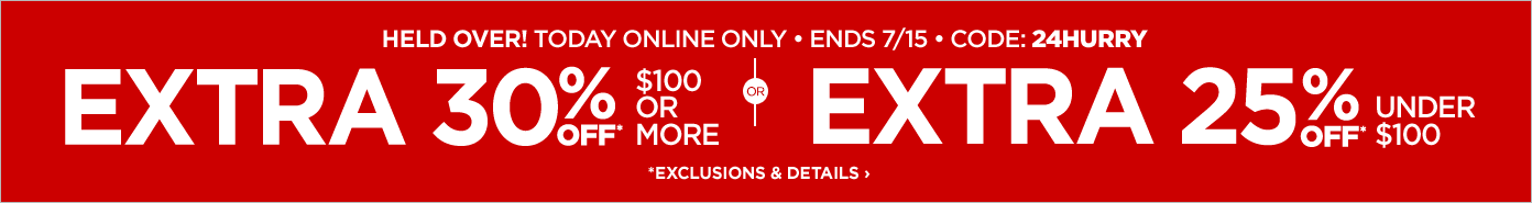 use code 24HURRY